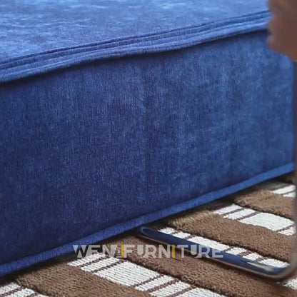 Teddy Compressible sofa Apartment folding couch bed small sectional sofa foam sofa