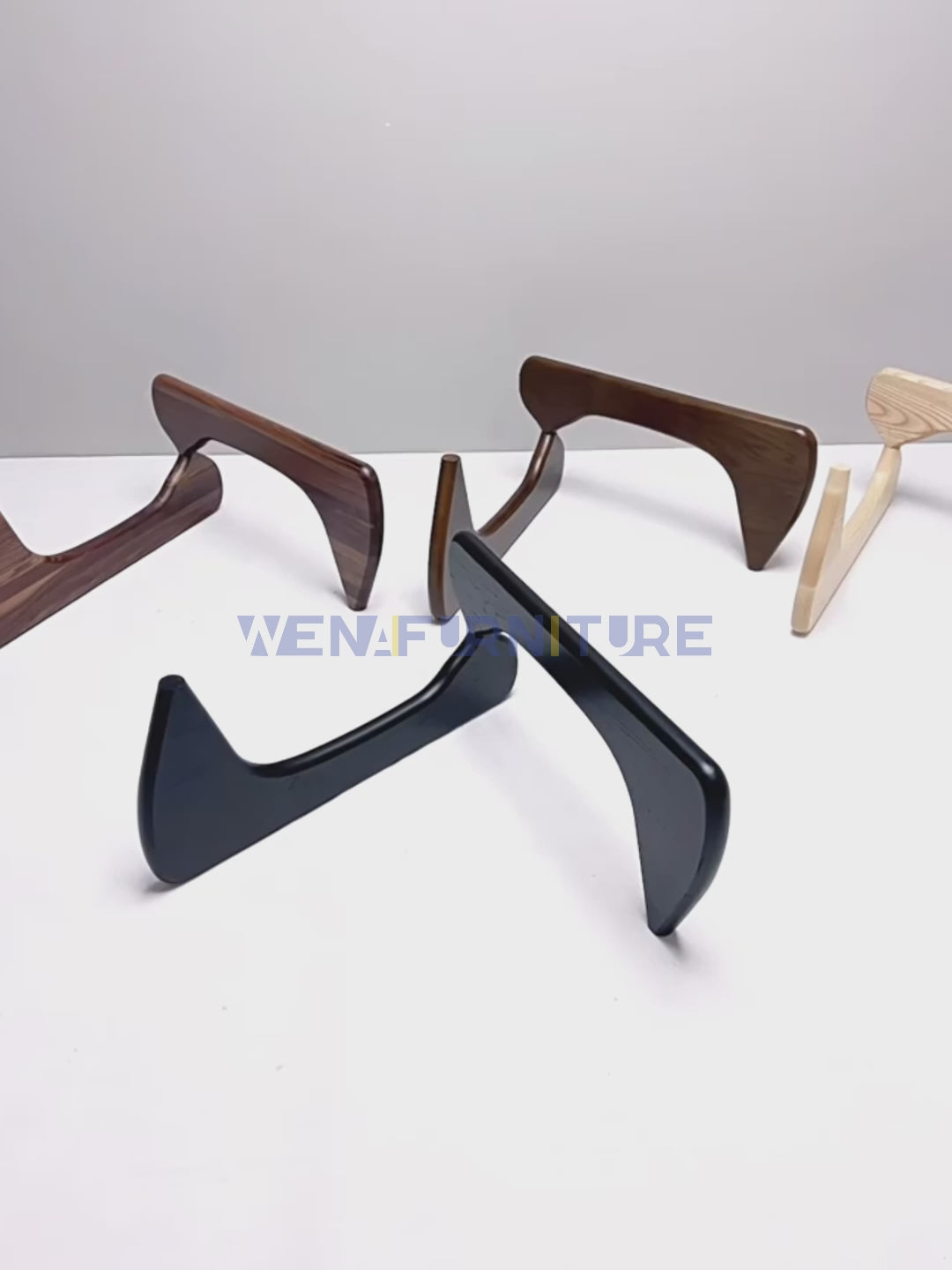 Replica Noguchi Coffee Table Glass Top - Natural Ash Timber-video
