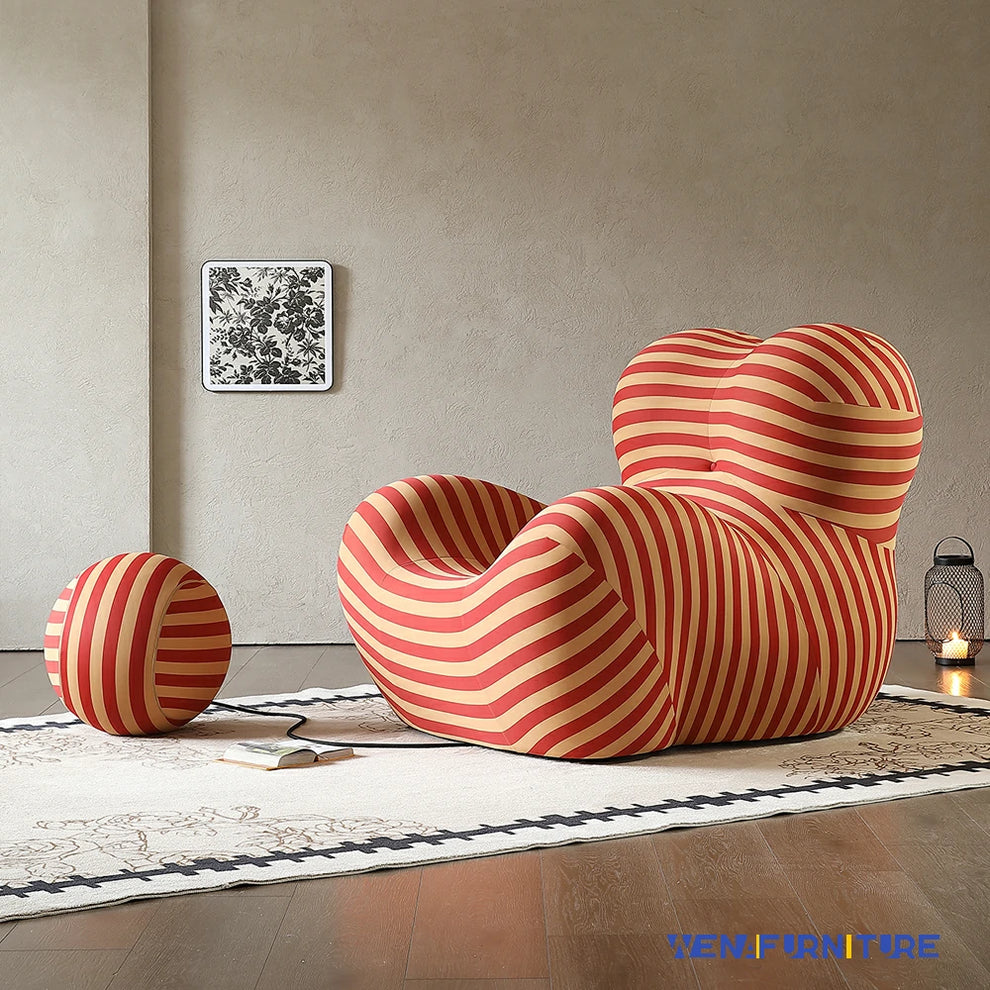 1. Replica La Mamma Armchair & Ottoman (Up 5 and Up 6)