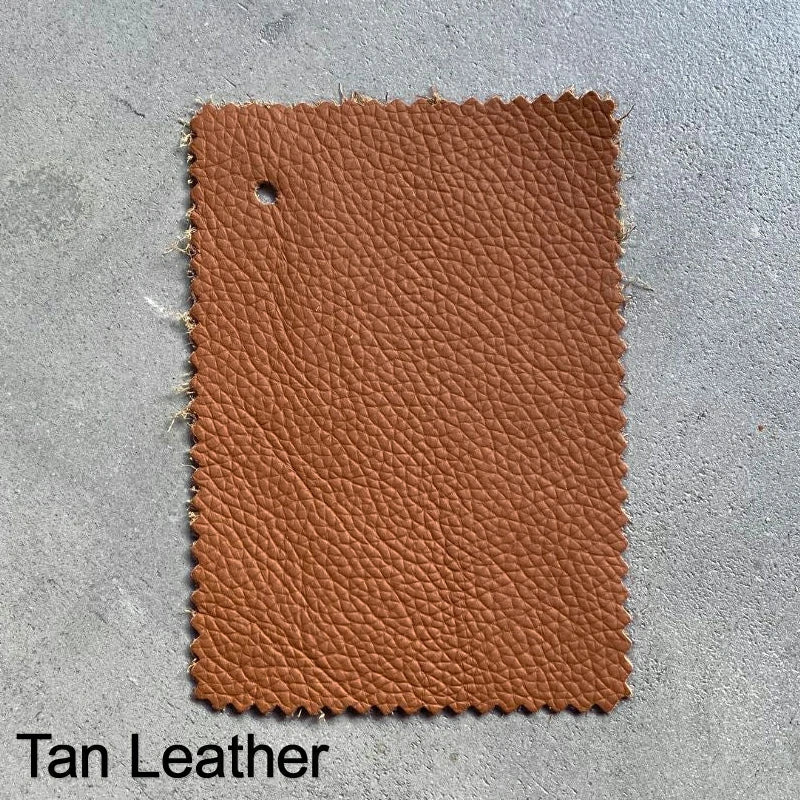 Eames executive office chair soft pad chair tan leather EA219 close up