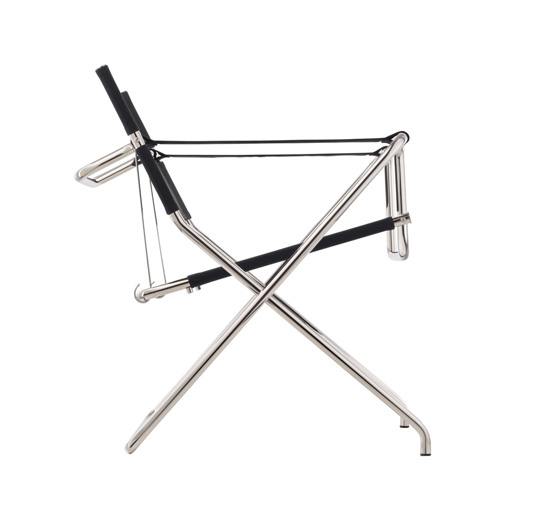 D4 folding armchair black