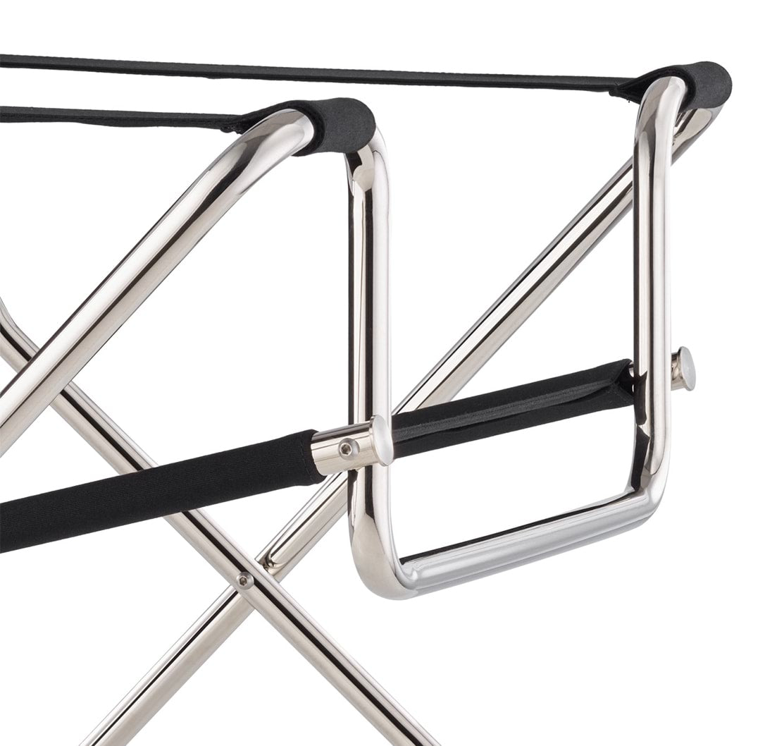 D4 folding armchair black