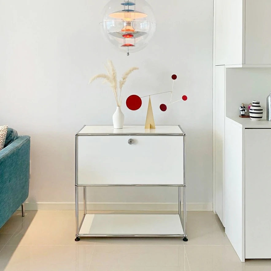 USM Haller Sideboard Bedside Table white