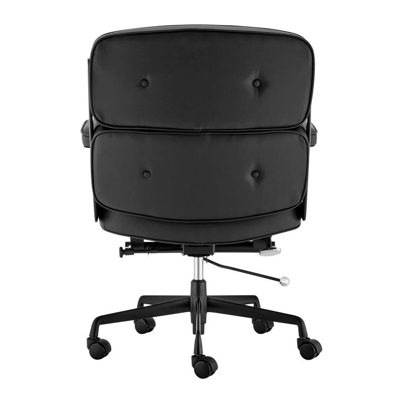 Eames Lobby executive office chair ES 104 black color with black frame black side