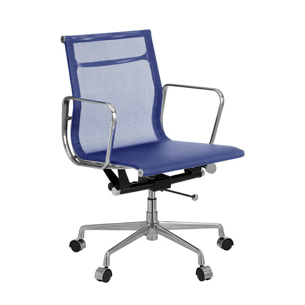Eames EA117  blue mesh Management  office chair