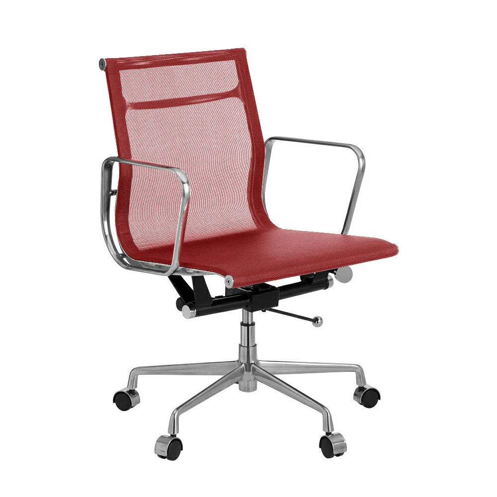 Eames EA117  red mesh Management  office chair