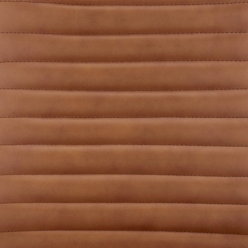Eames executive office chair high back tan leather EA119 close up