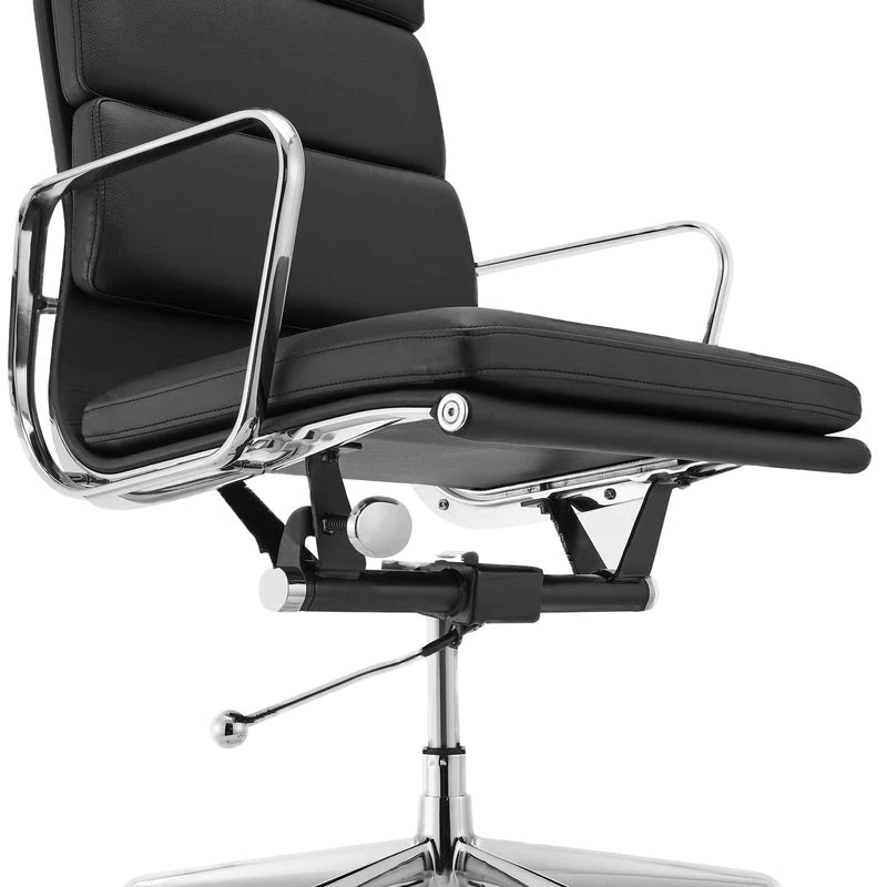 Bauhaus Eames office chair softpad EA219 black Replica  close-up