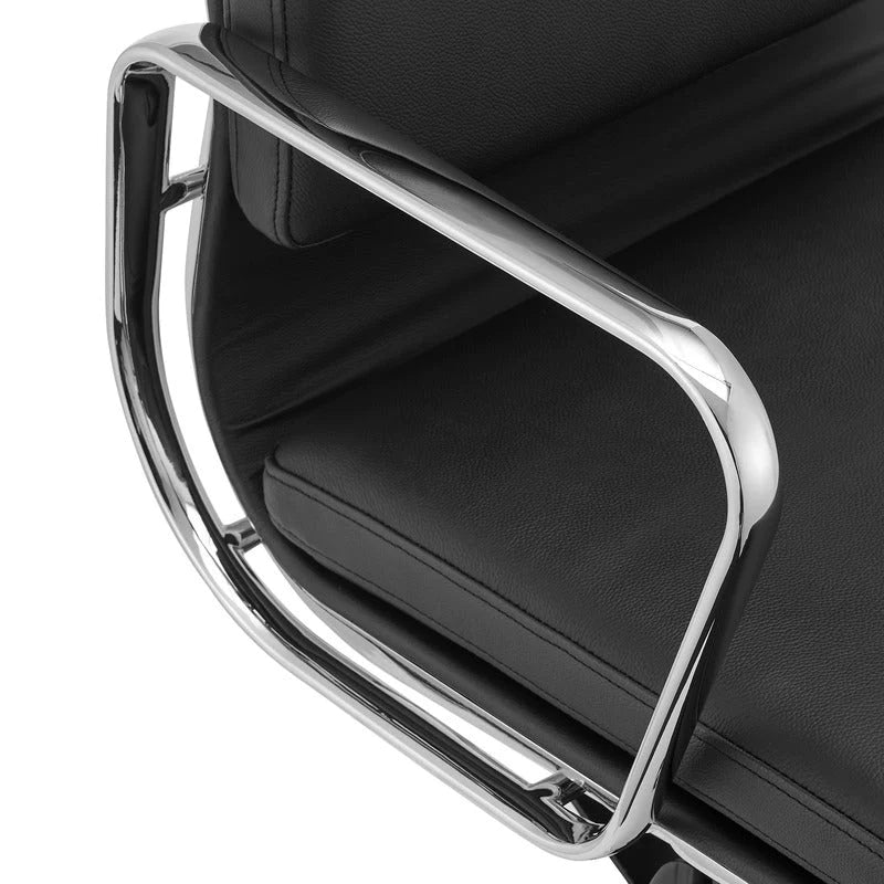 Bauhaus Eames office chair softpad EA219 black Replica  close-up