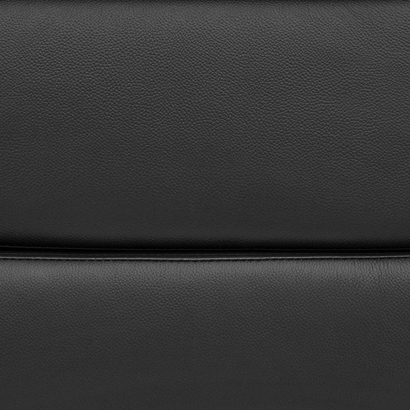 Eames Executive Office ChairEA217 black leather close up