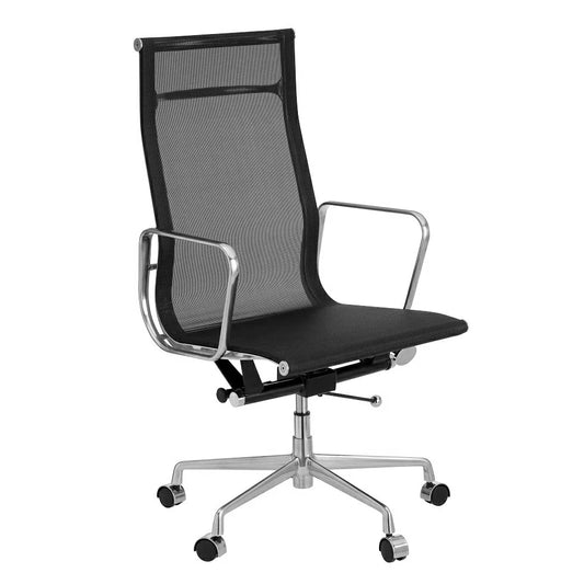 Eames executive office chair  High Back black mesh 