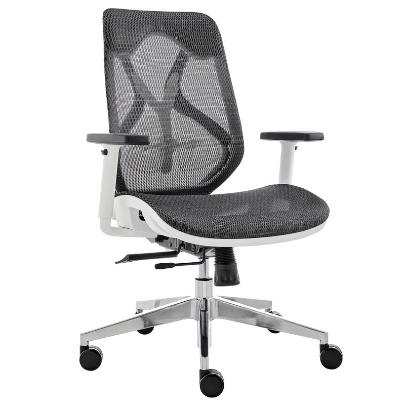 Chaise de bureau ergonomique pour projets commerciaux à dossier bas