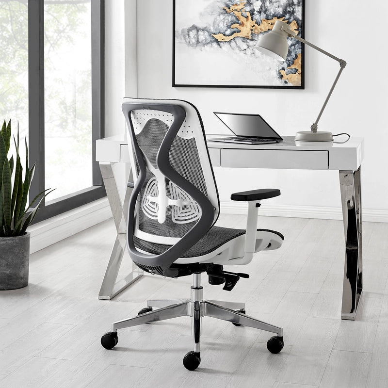 Chaise de bureau ergonomique pour projets commerciaux à dossier bas