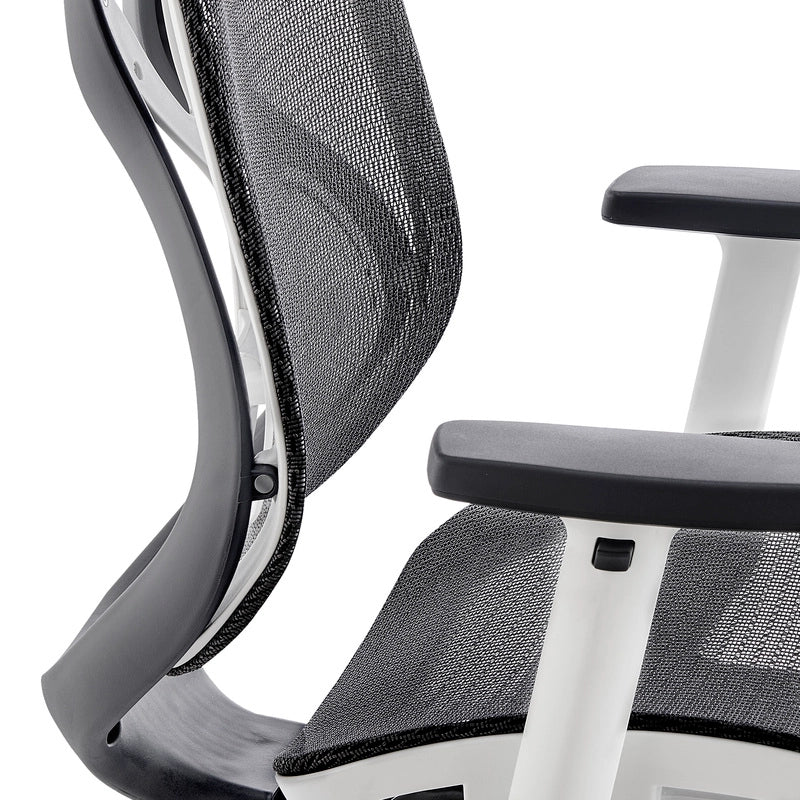 Chaise de bureau ergonomique pour projets commerciaux à dossier bas