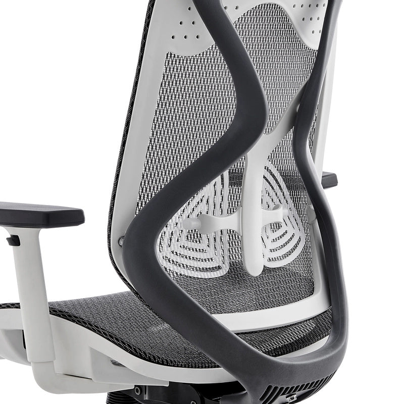 Chaise de bureau ergonomique pour projets commerciaux à dossier bas