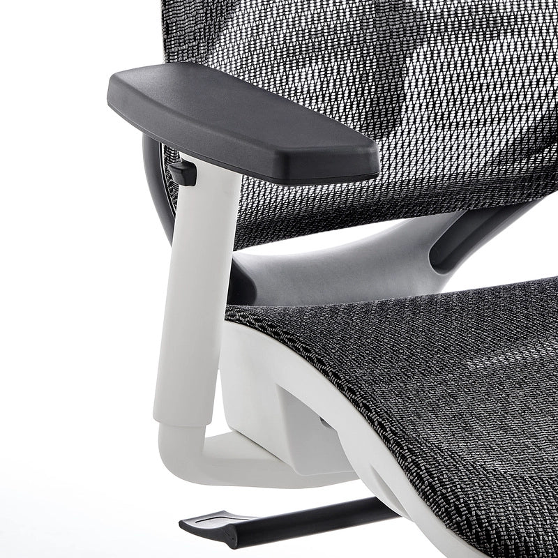 Chaise de bureau ergonomique pour projets commerciaux à dossier bas