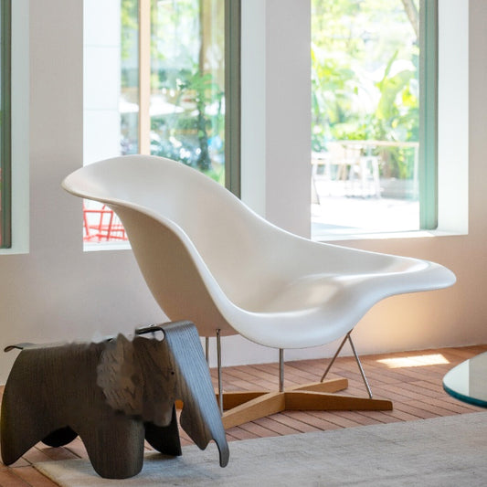 La Chaise Chair Natural Ash White