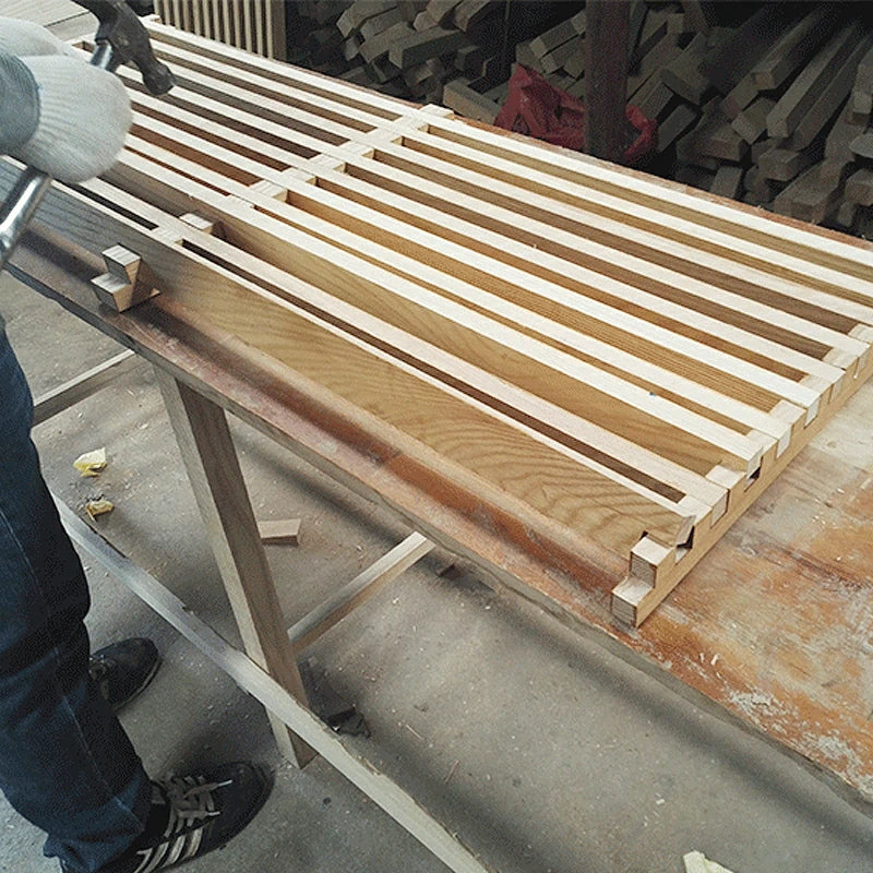 Nelson Platform Bench  in furniture factory