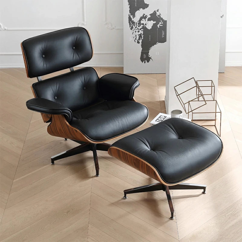 Leather eames chair deals