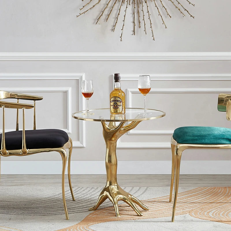 Superluxe Dichotomy Hands Sculptural Table