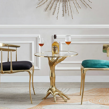 Superluxe Dichotomy Hands Sculptural Table