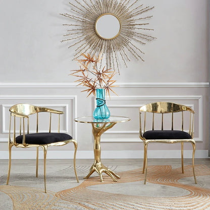 Superluxe Dichotomy Hands Sculptural Table