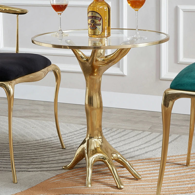 Superluxe Dichotomy Hands Sculptural Table