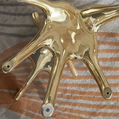 Superluxe Dichotomy Hands Sculptural Table