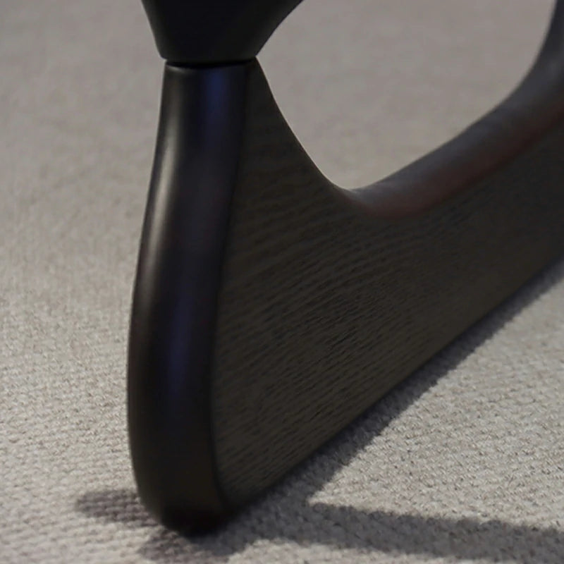 noguchi coffee table  top replacement black close up